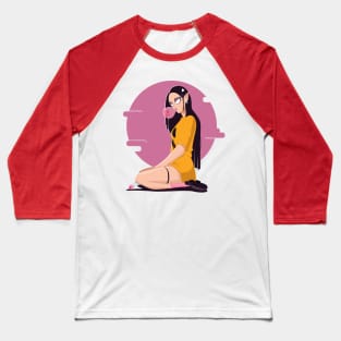 Halloween Girl Baseball T-Shirt